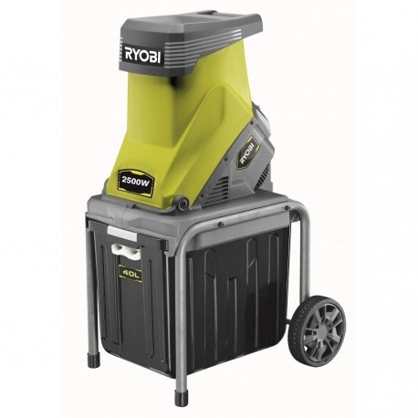 Ryobi broyeur de végétaux électrique 2500 Watts RSH2545B Ryobi broyeur de végétaux électrique 2500 Watts RSH2545B