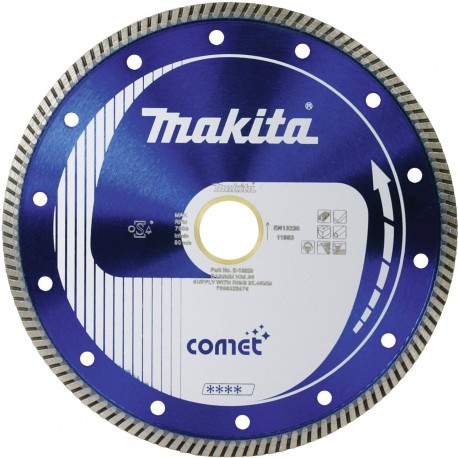 Disque diamant diamètre 230mm Makita comet enduro anti-vibration, anti-bruit B-12756 Disque diamant diamètre 230mm Makita comet enduro anti-vibration, anti-bruit B-12756