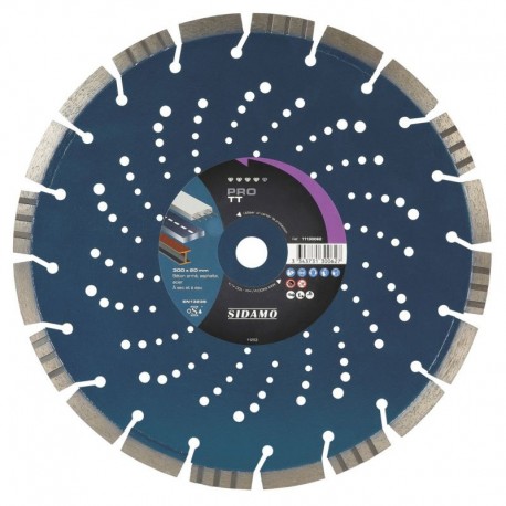 Disque Diamant Mixte Béton Asphalte Acier PRO TT 350 x 20 mm - SIDAMO PRO TT 11130064 Disque Diamant Mixte Béton Asphalte Acier PRO TT 350 x 20 mm - SIDAMO PRO TT 11130064
