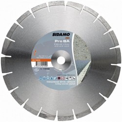Disque diamant MIXTE , Béton Armé , Asphalte , Matériaux , 300 x 25.4 , Sidamo Pro BA - 11101152