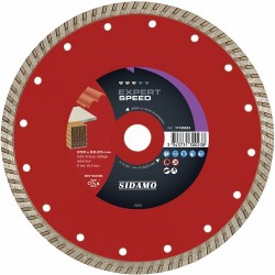 Disque diamants Béton , Tuile , Dallage  ø 300 x 25.4 mm - SIDAMO PRO TURBO