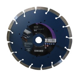 Disque Diamant  350 mm 25.4 mm  Béton Asphalte Acier Granit -  SIDAMO ULTRA TT  11130061