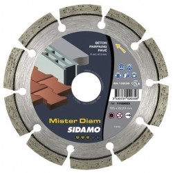 Disque diamant MIXTE Béton Armé , Matériaux , 350 x 25.4  Sidamo Mister Diam - 11102094