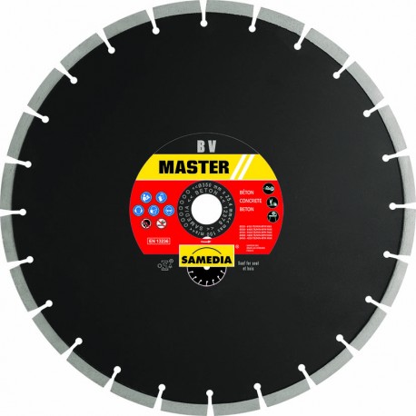 Disque Diamant MIXTE , Béton , pavés , Matériaux , Master Bv -- Samedia - Ø 230 mm 312568 Disque Diamant MIXTE , Béton , pavés , Matériaux , Master Bv -- Samedia - Ø 230 mm 312568