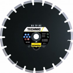 Disque Diamant Asphalte ⌀ 300 mm x 25.4 mm - Samedia Technic As TP 82 - 313512