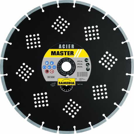 Disque Diamant Ø 230 mm SAMEDIA Master Acier Disque Diamant Ø 230 mm SAMEDIA Master Acier
