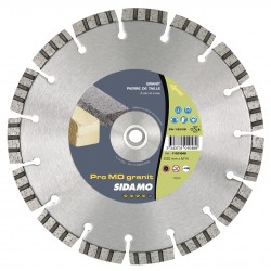 Sidamo - Disque diamant PRO MD GRANIT + Matériaux Durs ,  D 300 x 25,4-20 x 10 x ép. 3,2 mm - 11101079