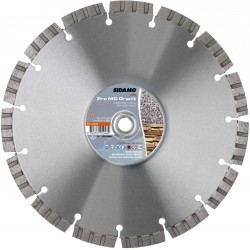Sidamo - Disque diamant PRO MD GRANIT + Matériaux Durs ,  D 300 x 25,4-20 x 10 x ép. 3,2 mm - 11101079