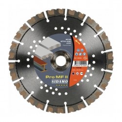 Disque diamant MIXTE ,Béton Armé , Acier , Matériaux , 300 mm / 20 mm SIDAMO Pro MF  11101105