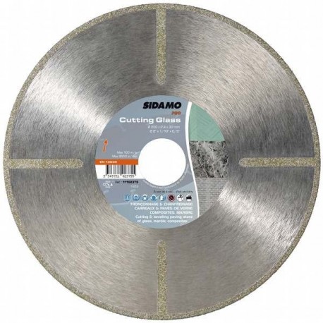Disque diamant Sidamo Cutting Glass - Verre, Marbre , matériaux composites 125 mm - 11102373 Disque diamant Sidamo Cutting Glass - Verre, Marbre , matériaux composites 125 mm - 11102373