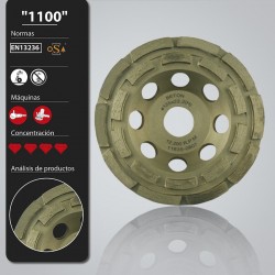 DISQUE DIAMANT Segmenté Béton armé 230mm HT 10 LEMAN 770230