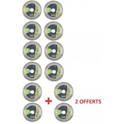 Lot de 10 Disque Diamants +...